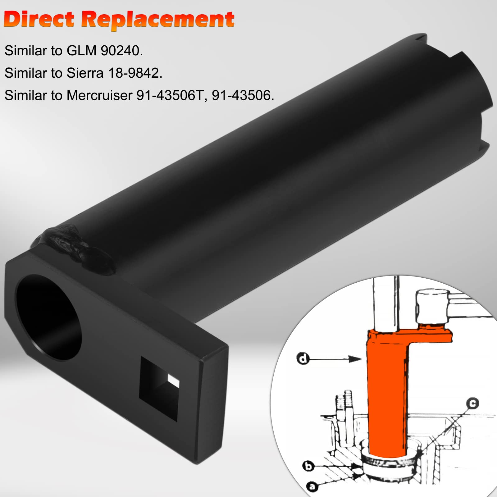 Amazon.com: Bonbo 91-43506 Drive Shaft Bearing Retainer Wrench 