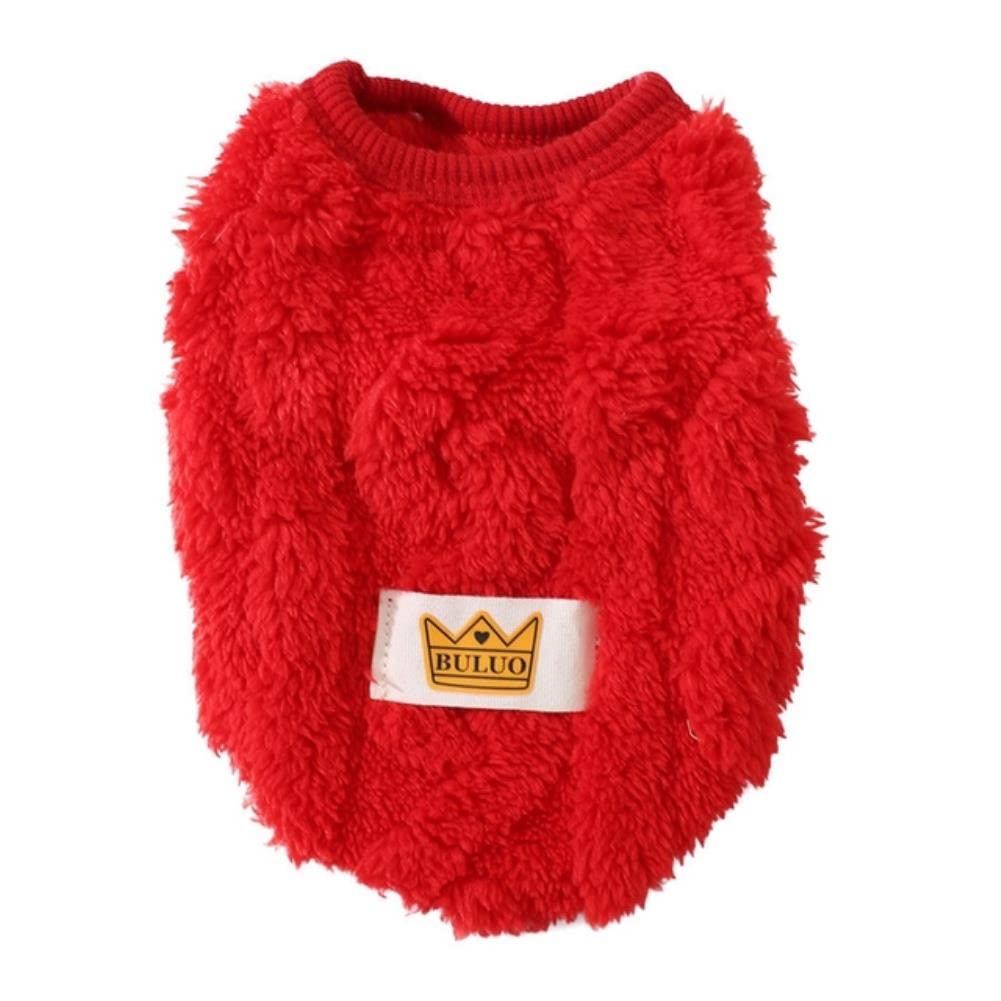 Vêtements de chien contre le froid pull chat polaire anti-frissons