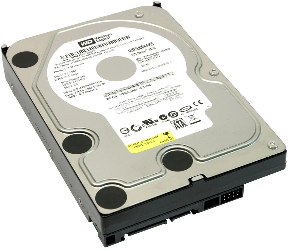 Amazon | Western Digital WD5000AAKS-00TMA0 500GB 内蔵ハード
