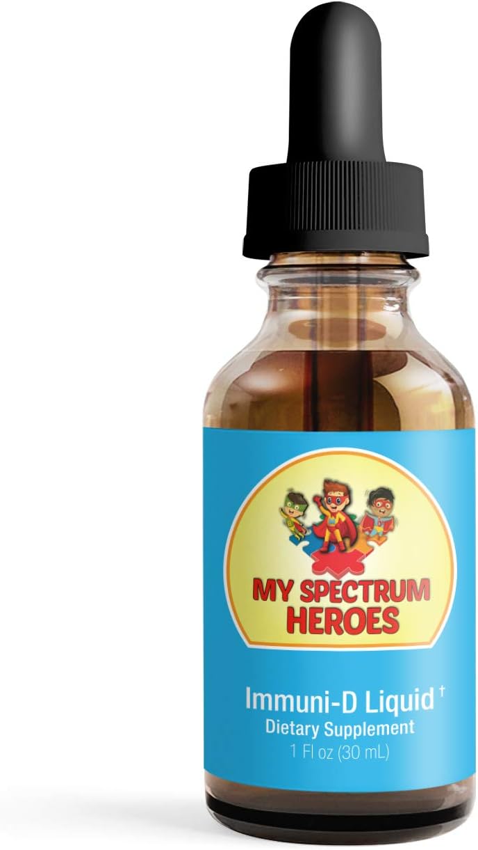 My Spectrum Heroes ImmuniD Liquid Vitamin D3 Supplement