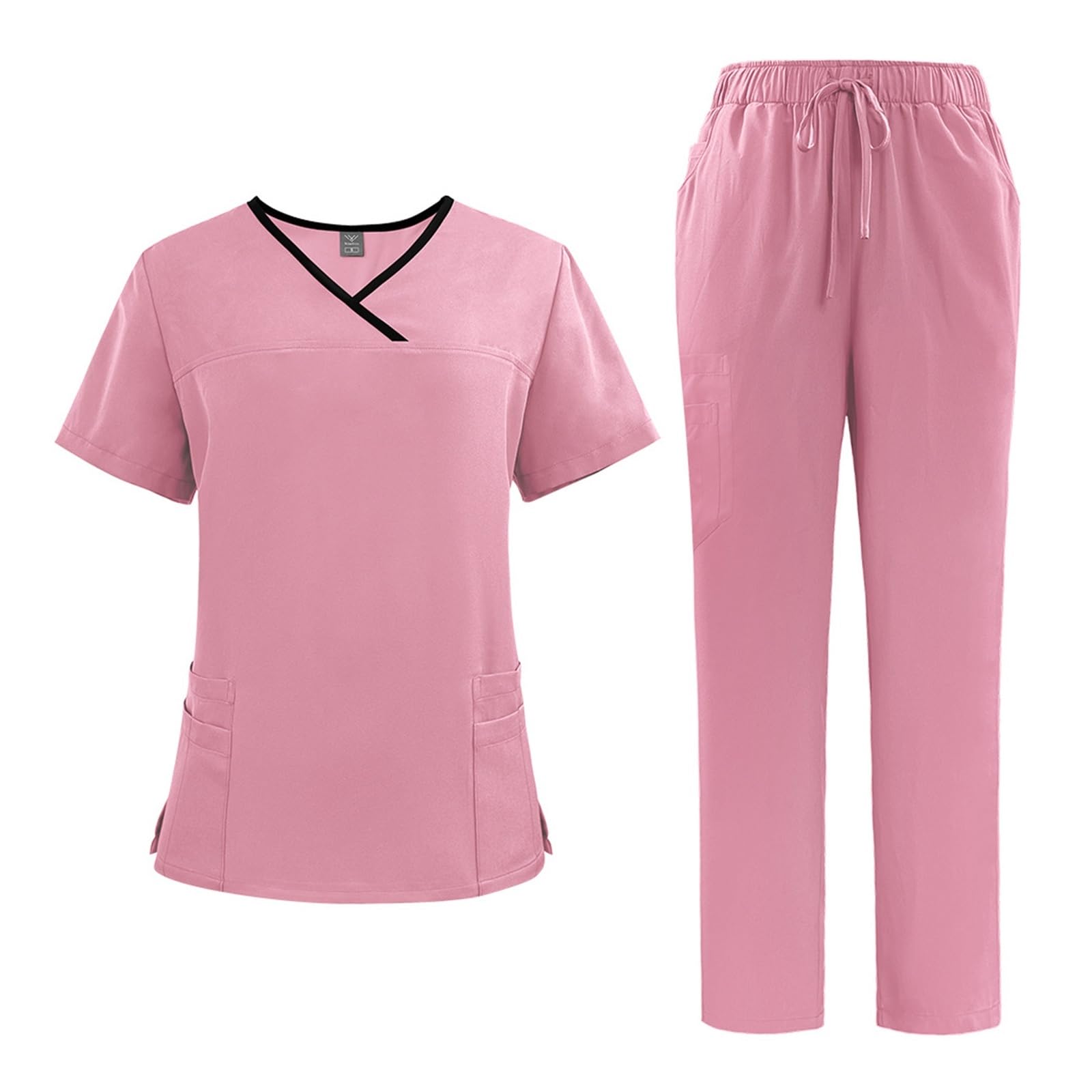 Uniformes Sanitarios Mujer Monos de Manga Corta for médicos de clínica Dental for Mujer