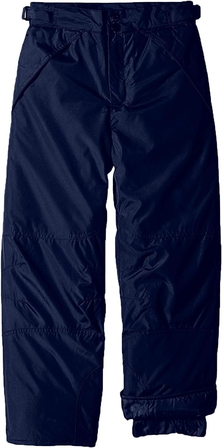 LONDON FOG Boys Classic Heavyweight Snow Pant (Dark Navy, 10/12)