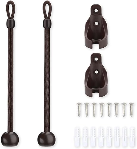 Miniatura 5 de Kit elástico de piezas de sombra, extra largo/6 pulgadas de largo, resistente a la intemperie, para persianas enrollables Coolaroo exteriores,