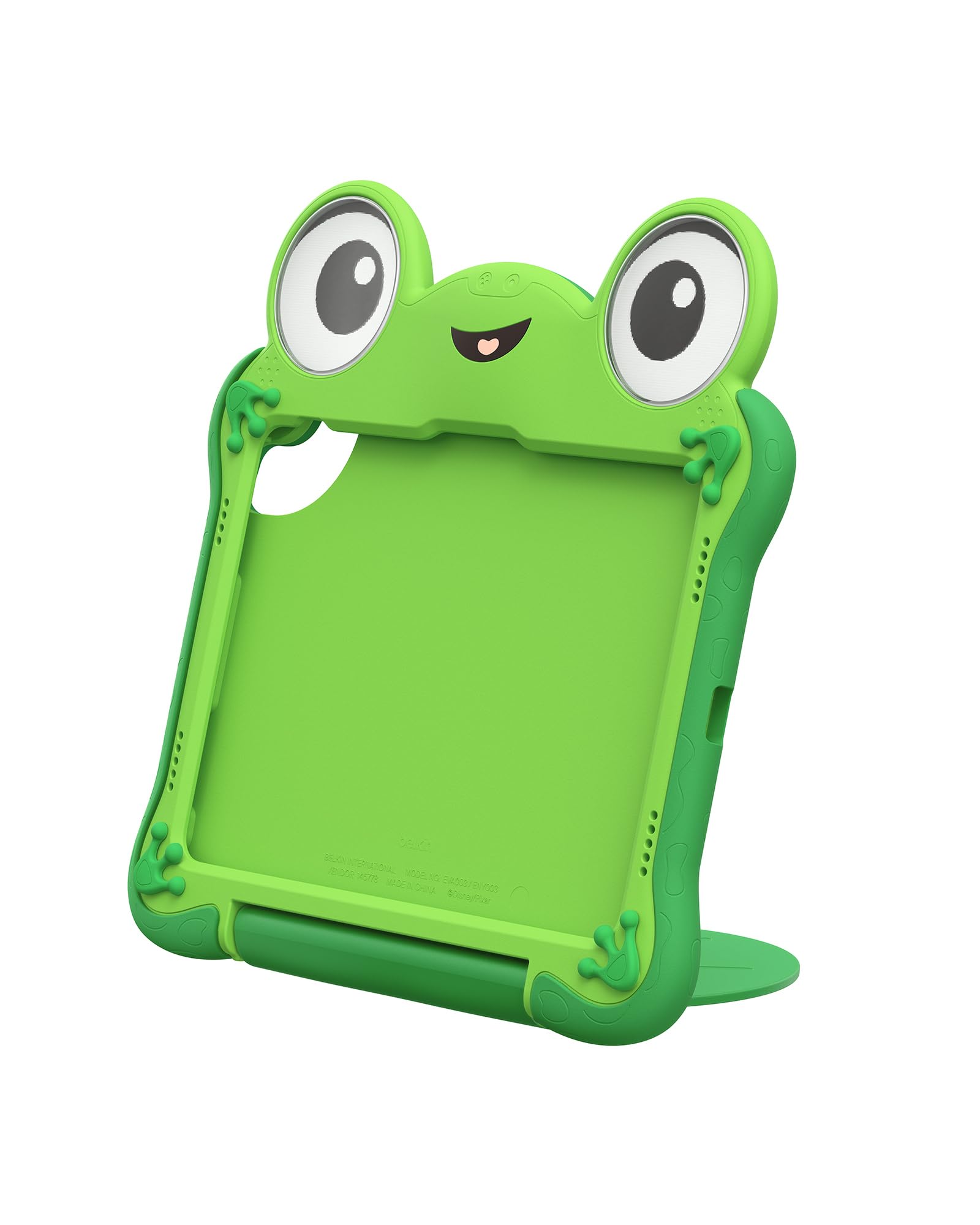 Belkin Disney und Pixar iPad A16 Hülle inspiriert von Lilypad aus Toy Story 5 (11. Generation 2025, 11" / 10. Generation 2022, 10,9"), Stoßfest, Robust, Ungiftig, Tablethülle mit Ständer und Griff