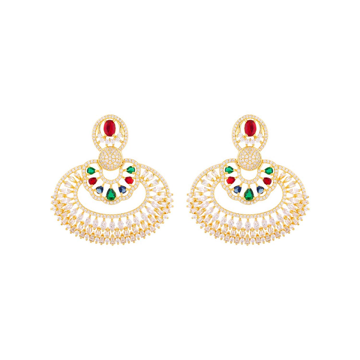See full amazon price history chart for Voylla Coloured American Diamond CZ Gems Embellished Earrings Voylla Coloured American Diamond CZ Gems Embellished Earrings (B08FSTR72V) Amazon Price History, Amazon Price Tracker