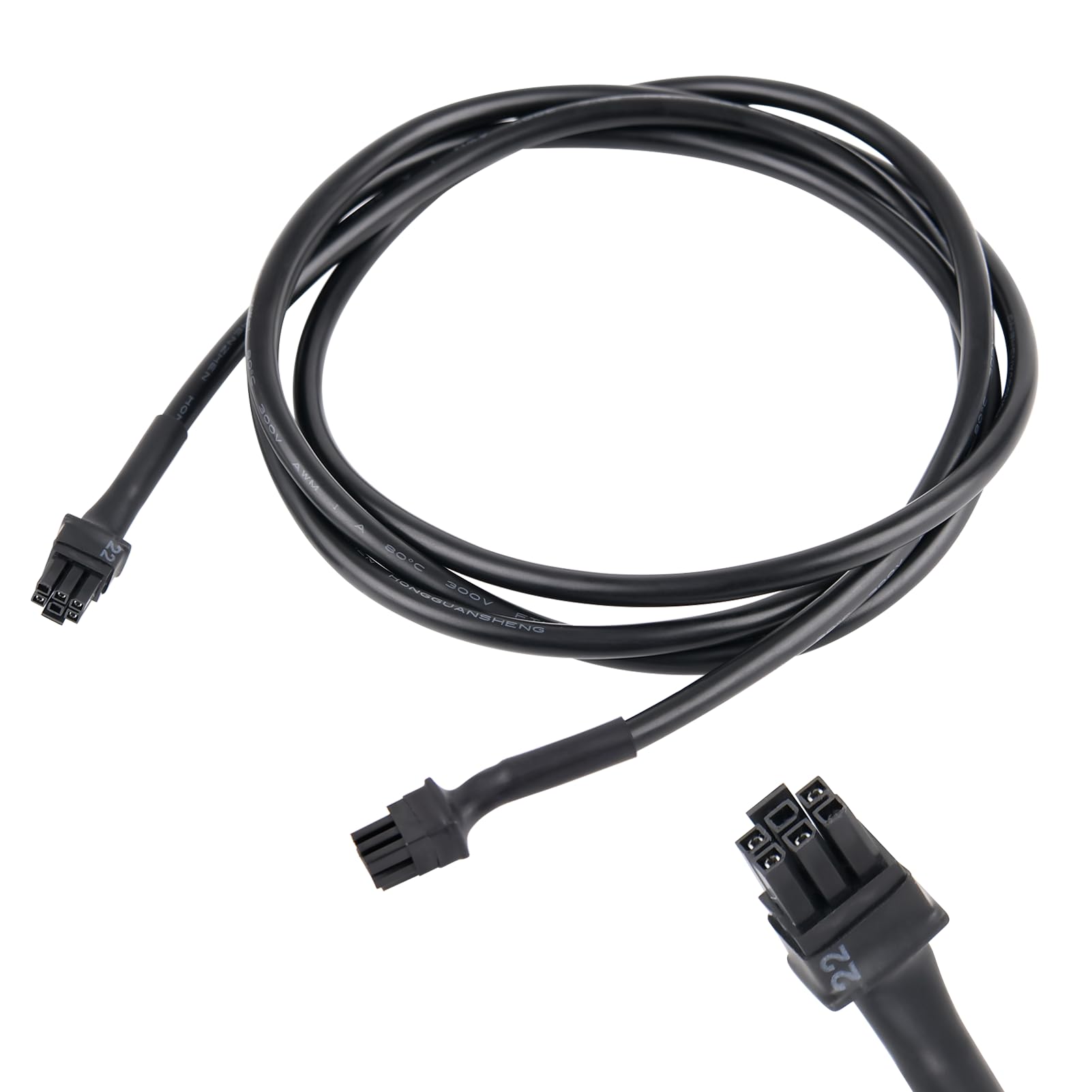 59inch Extension Cable 1.5M 6-Pin Data Cable for Bambu Lab X1/P1 Series 3D Printer,AMS HUB Connection