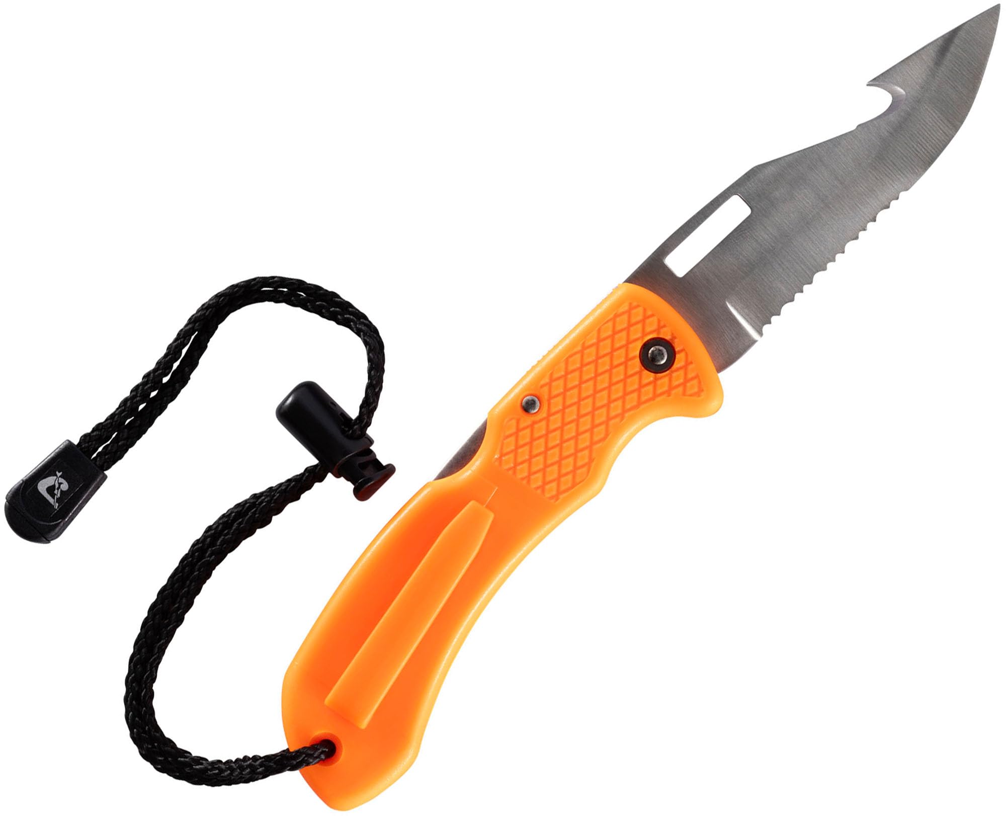 CRESSI Chaku Knife - Tauchermesser mit Doppelt Gezahnter und Glatter Klinge, ideal zum Tauchen und für Apnoe, Einheitsgröße, Erwachsene Unisex
