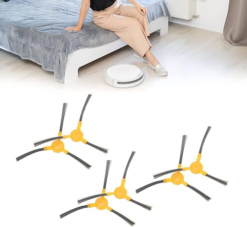 Miniatura 9 de Pwshymi 3 pares de piezas de repuesto Cepillos laterales Cepillo lateral Accesorios de vacío para TAB T550WSC TAB T560H robot aspirador componentes