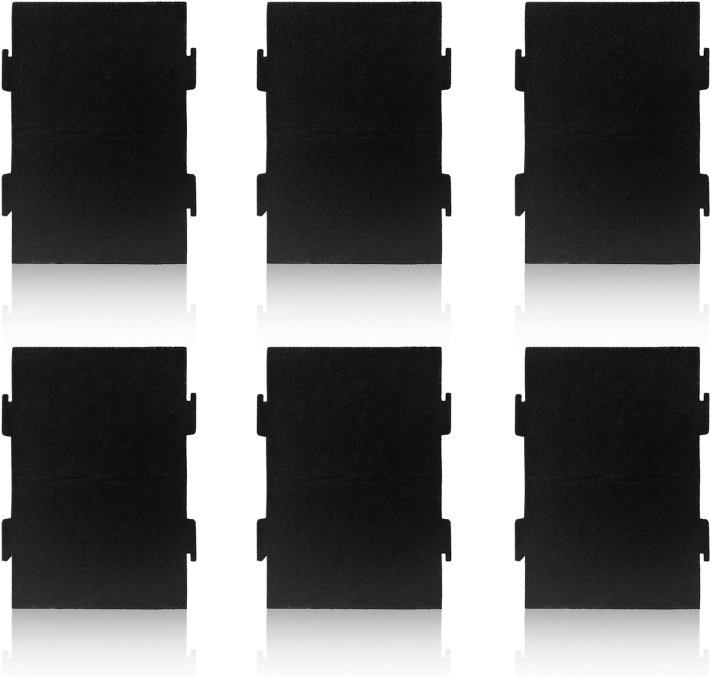 6-Pack W11282981 Microwave Charcoal Filter Compatible with Whirlpool