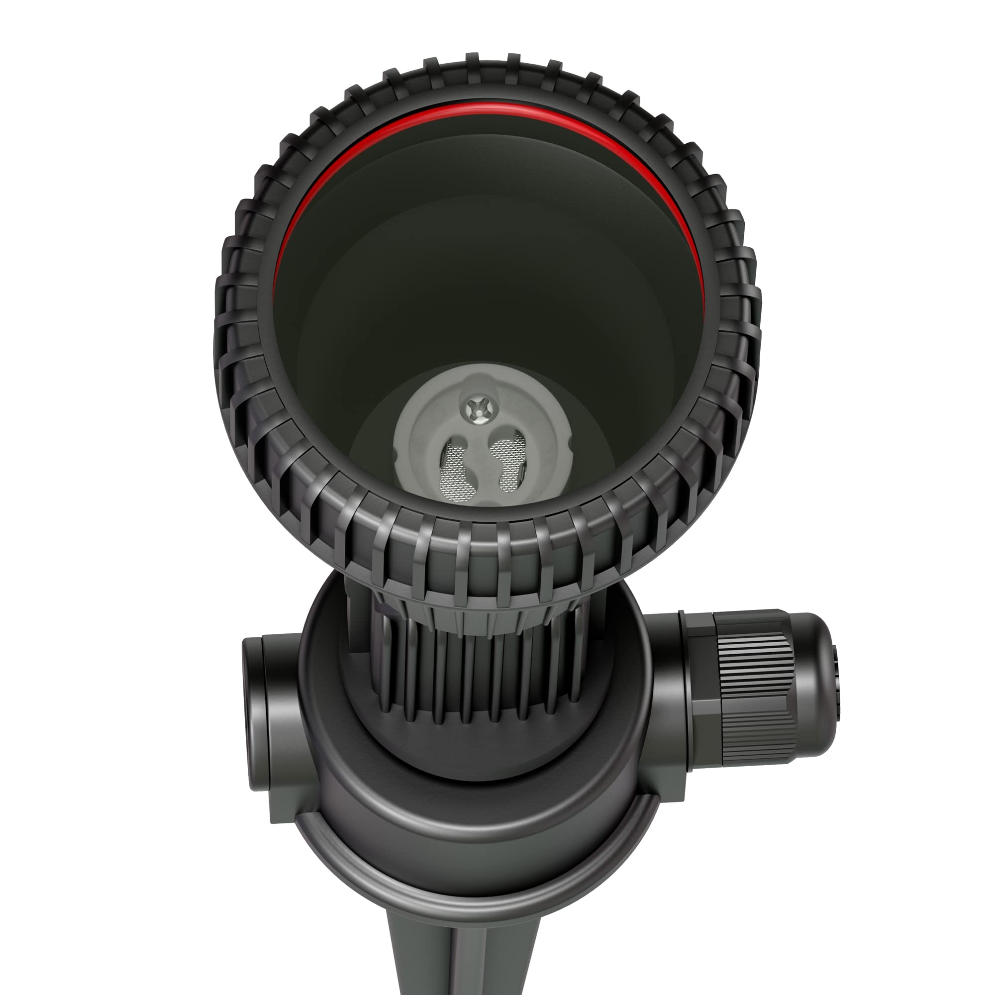 ledscom.de 6x faretti da giardino con picchetto a terra PIRK per esterni, IP44, nero, 1x GU10 max. 15W