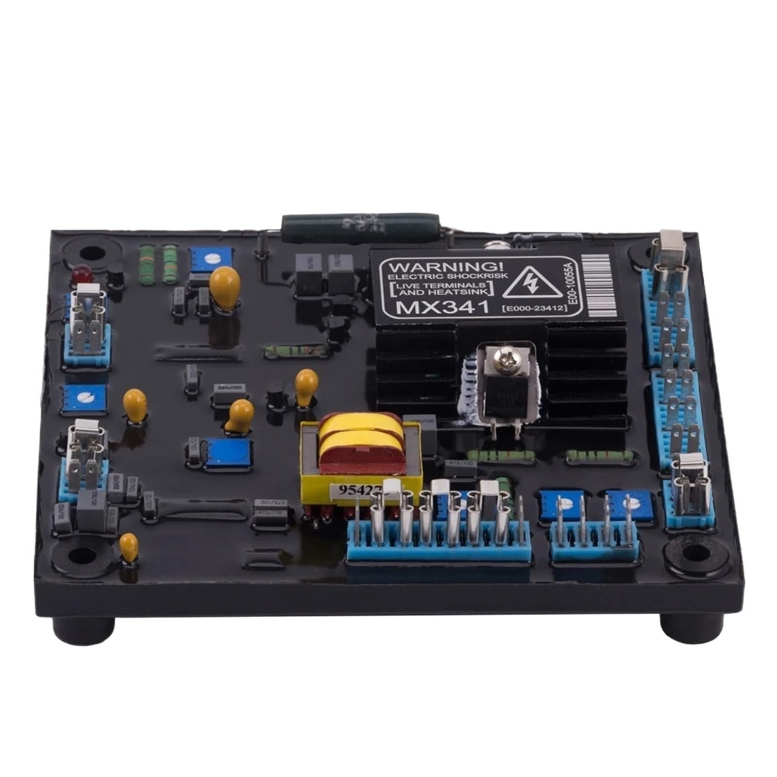 Generador Regulador de Voltaje automático MX341 Regulador de Voltaje automático Imán Permanente Alternador Diesel sin escobillas Estabilizador del regulador de Potencia(Normal)