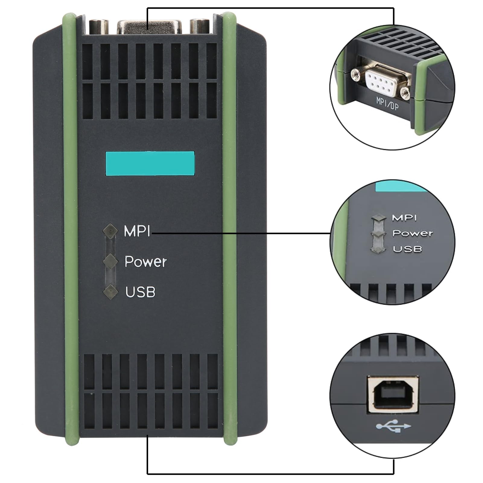 LiebeWH SPS Programmierkabel 6GK1571‑0BA00‑0AA0/USB MPI PLC Programmierkabel PC Adapter für S7‑300