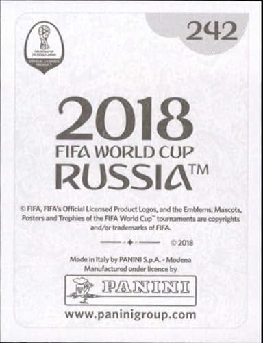 Miniatura 2 de 2018 Panini World Cup Stickers Russia #242 Christian Cueva Peru Official Album Stickers in Raw (NM or Better) Condition
