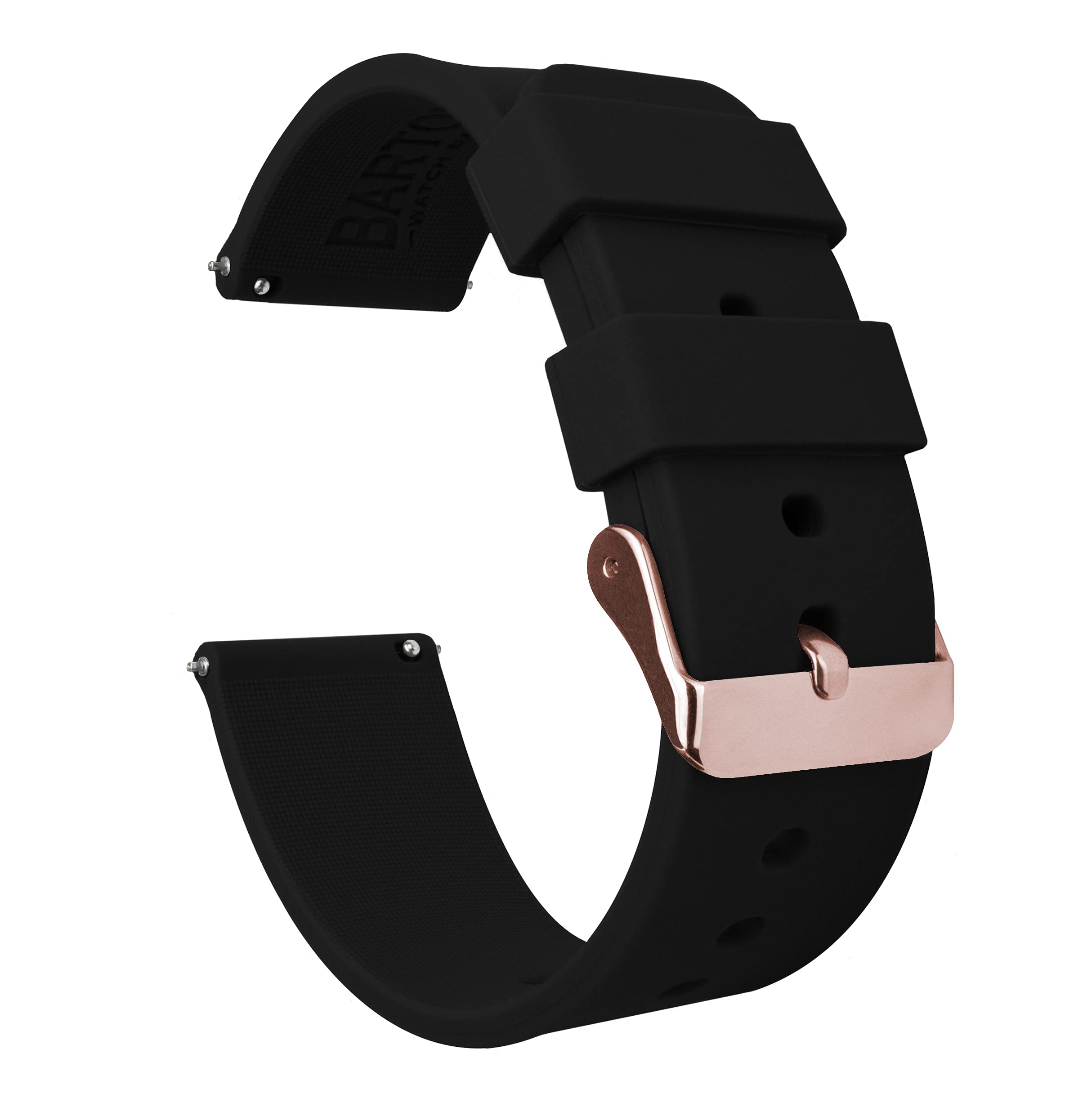 BARTON WATCH BANDS - Soft Silicone Quick Release Straps