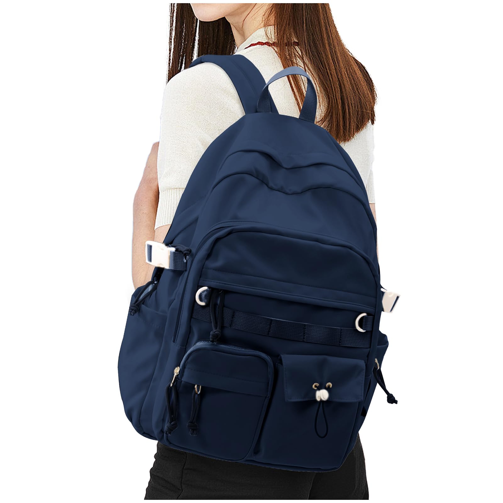 HYC00 Mochila Escolar Mujer Mochila Tipo Casual Mochilas Escolares Adolescentes Mochilas Colegio Mochila Instituto Chico Chica Mochila Universitaria Mochila Mujer Backpack Mochila Ordenador Portátil