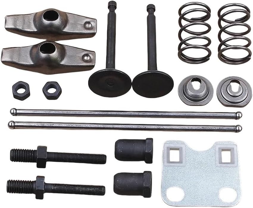 Rocker Arm Push Rod Guide Plate Set Fit for GX160 GX200 5.5HP 6.5HP 168F Generator Water Machi