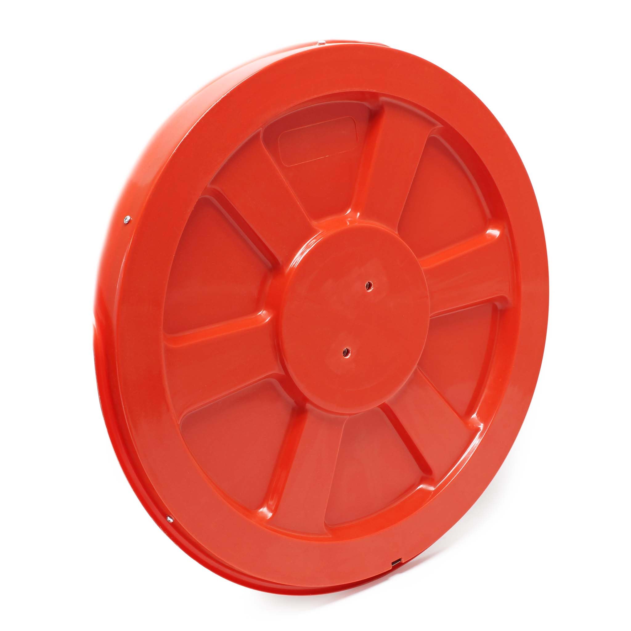 Wiltec Specchietto stradale convesso 45 cm, specchio di sicurezza rotondo con campo visivo 130-160°, specchio convesso in policarbonato, specchio di sorveglianza per uscite con materiale di montaggio