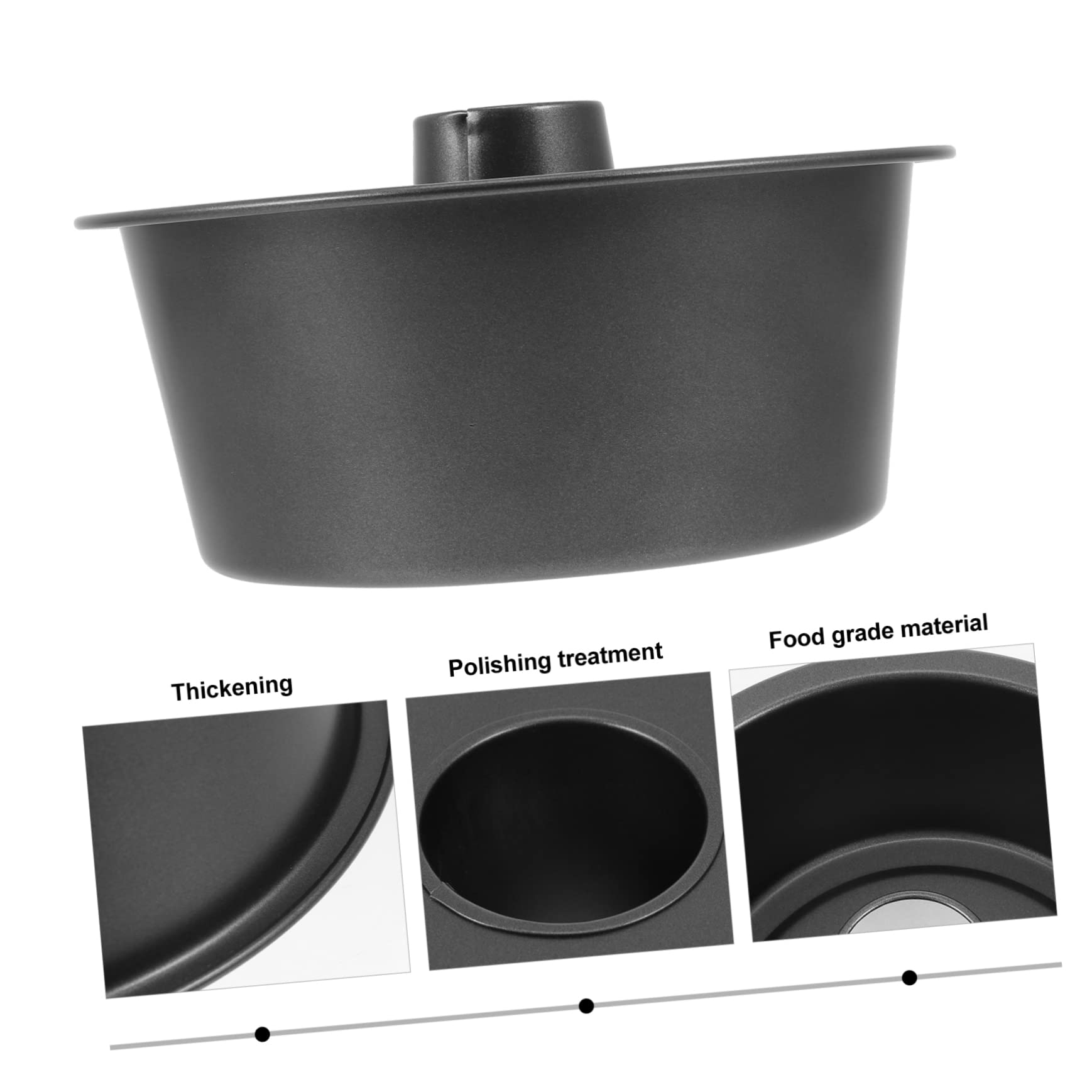MAGICLULU Moule à Gâteau Rond Antiadhésif Moule Pratique pour Pâtisserie et Facile à Utiliser