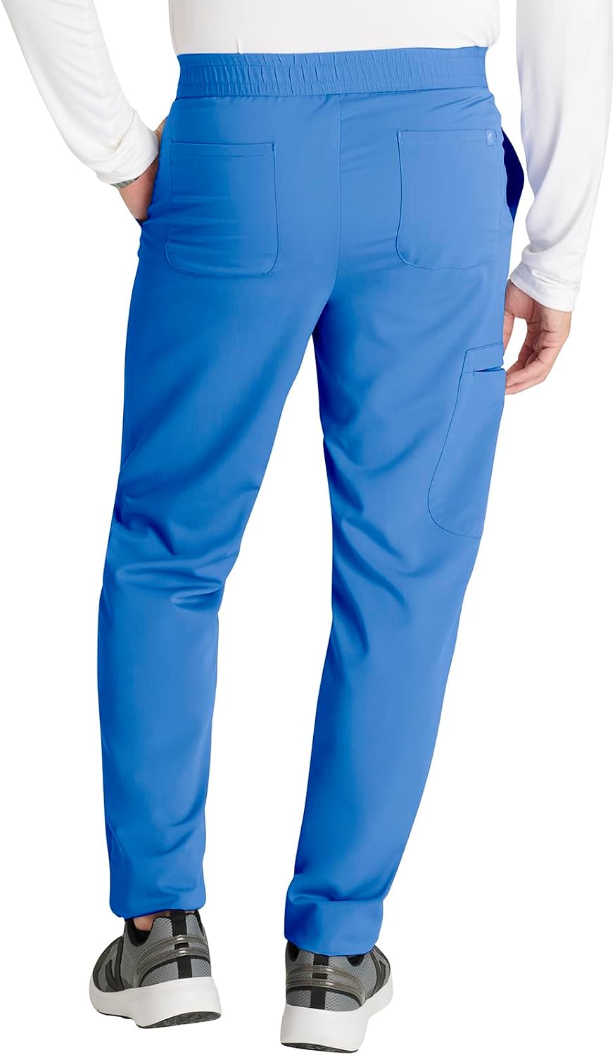 Cherokee Atmos Scrub Pants for Men with 5 Pockets and Elastic Waistband