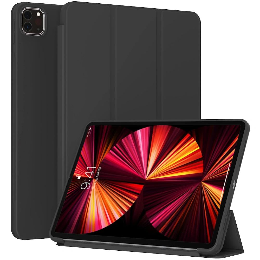 Photo 1 of GUNPRIO iPad Pro 11" Case, Trifold Stand, Auto Wake/Sleep, Black