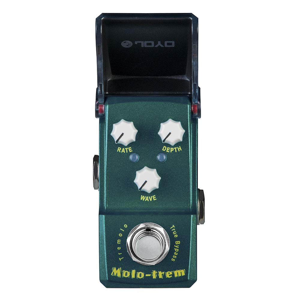 JOYO Trémolo Mini Pedal para Efecto de Guitarra Eléctrica - True Bypass Ironman Series (Molo-Trem JF-325)