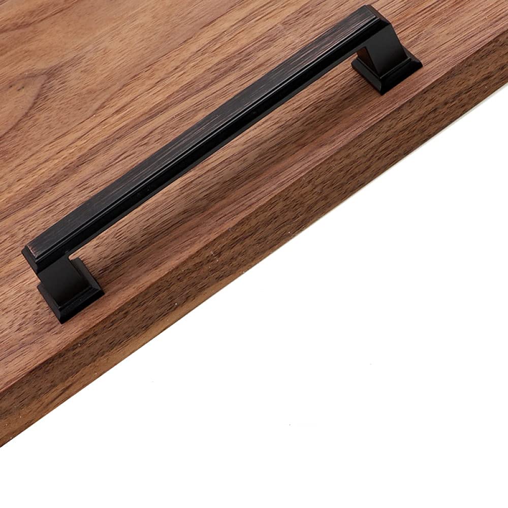Boutons de tiroir américain 6139 finition soignée poignée de meuble minimaliste 9.6cm