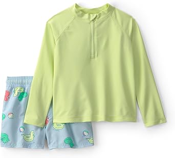 Carters Baby Boys 2-piece Rashguard Trunk Set