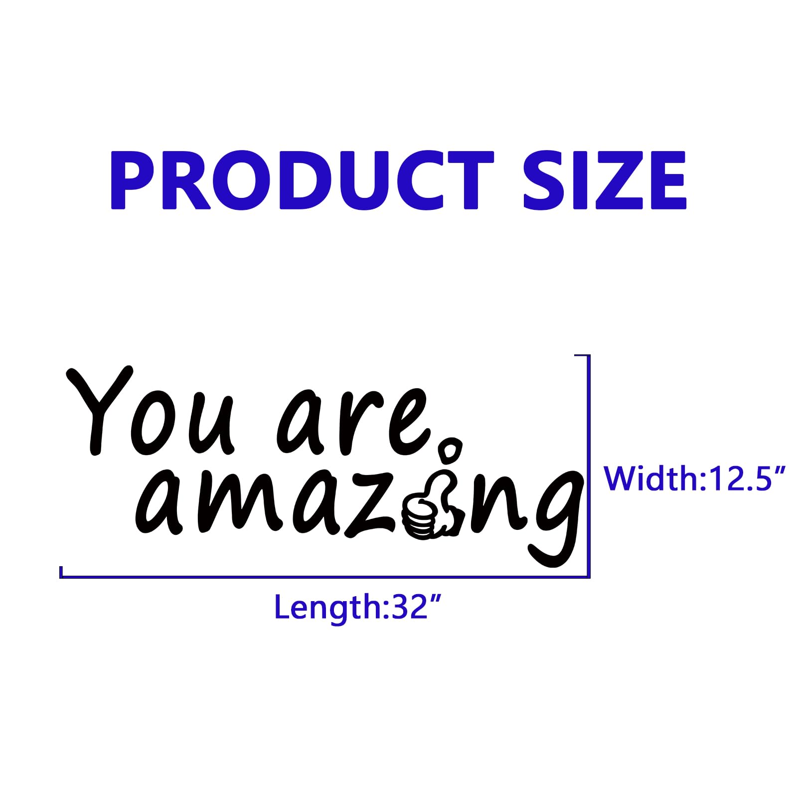 Kids Quotes Wall Decals for Classroom: Girls Boys Teen Motivational Positive Inspirational Vinyl Art Wall Stickers for Playroom School Bedroom - Image 3