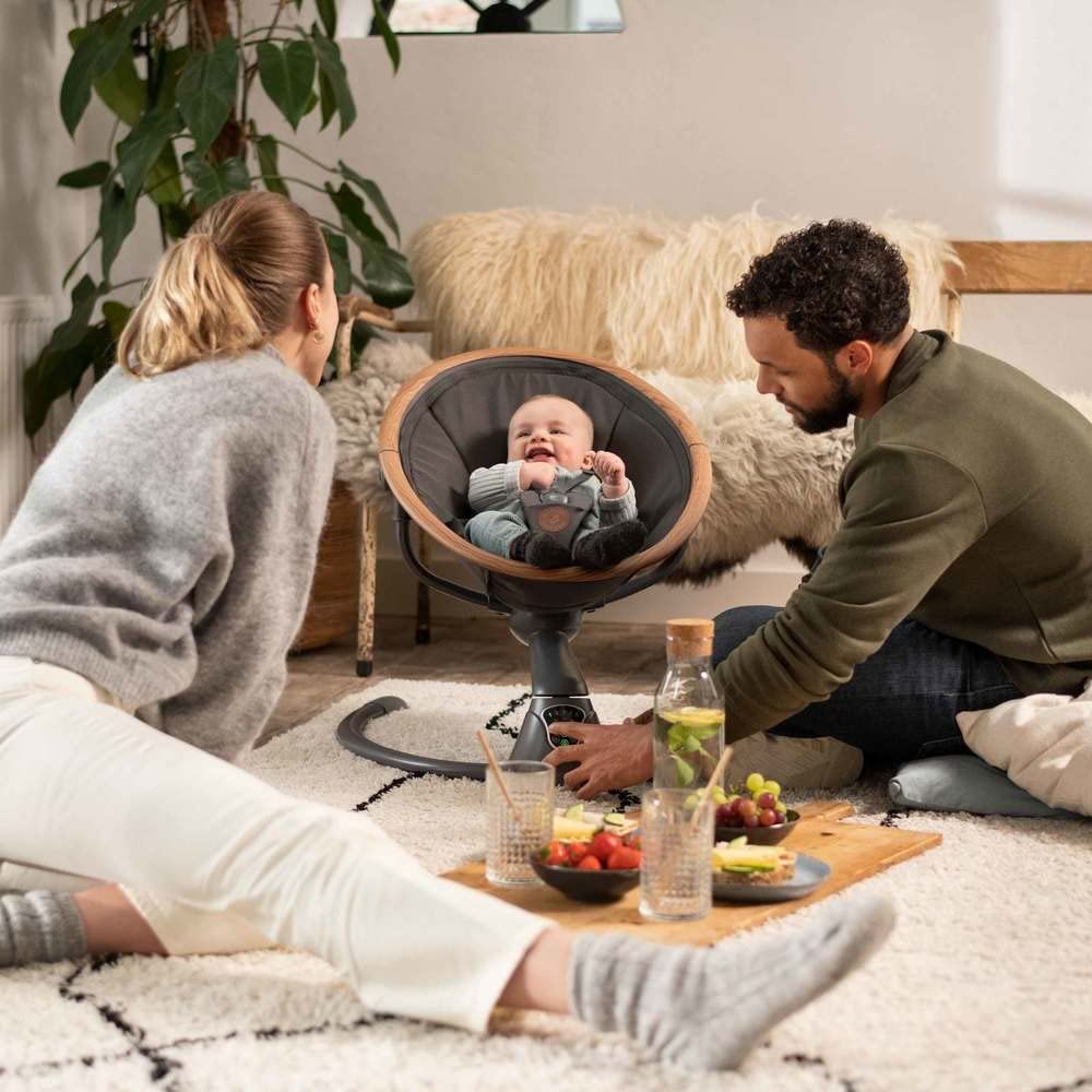 Columpio Musical El�ctrico MAXI-COSI Cassia ECO, Desde el nacimiento hasta los 6 meses, Beyond Green