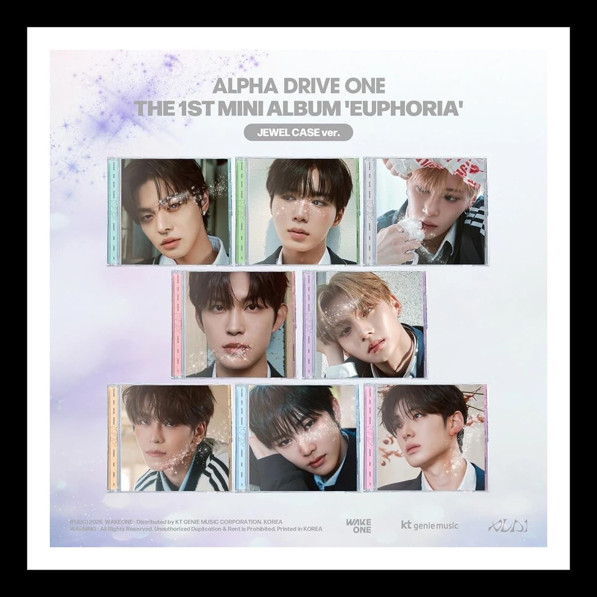 ARNO) ALPHA DRIVE ONE EUPHORIA 1st Mini Album JEWEL CASE Ver. / CD