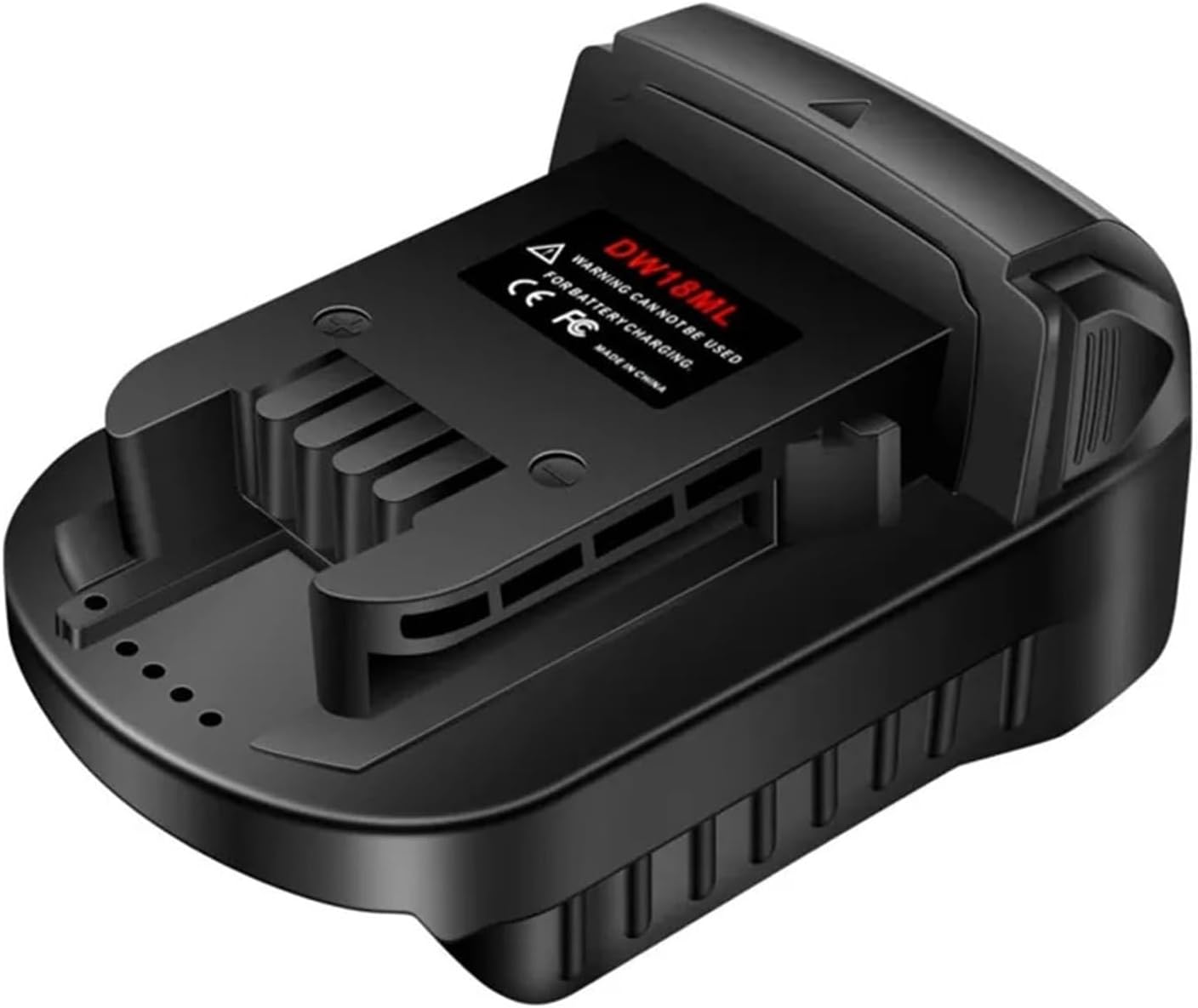 DW18ML Battery Adapter Converts，Compatible For Dewalt，18V Battery Convert，Compatible For Dewalt，20V Battery To，Compatible For Milwaukeee，18V Tool Use