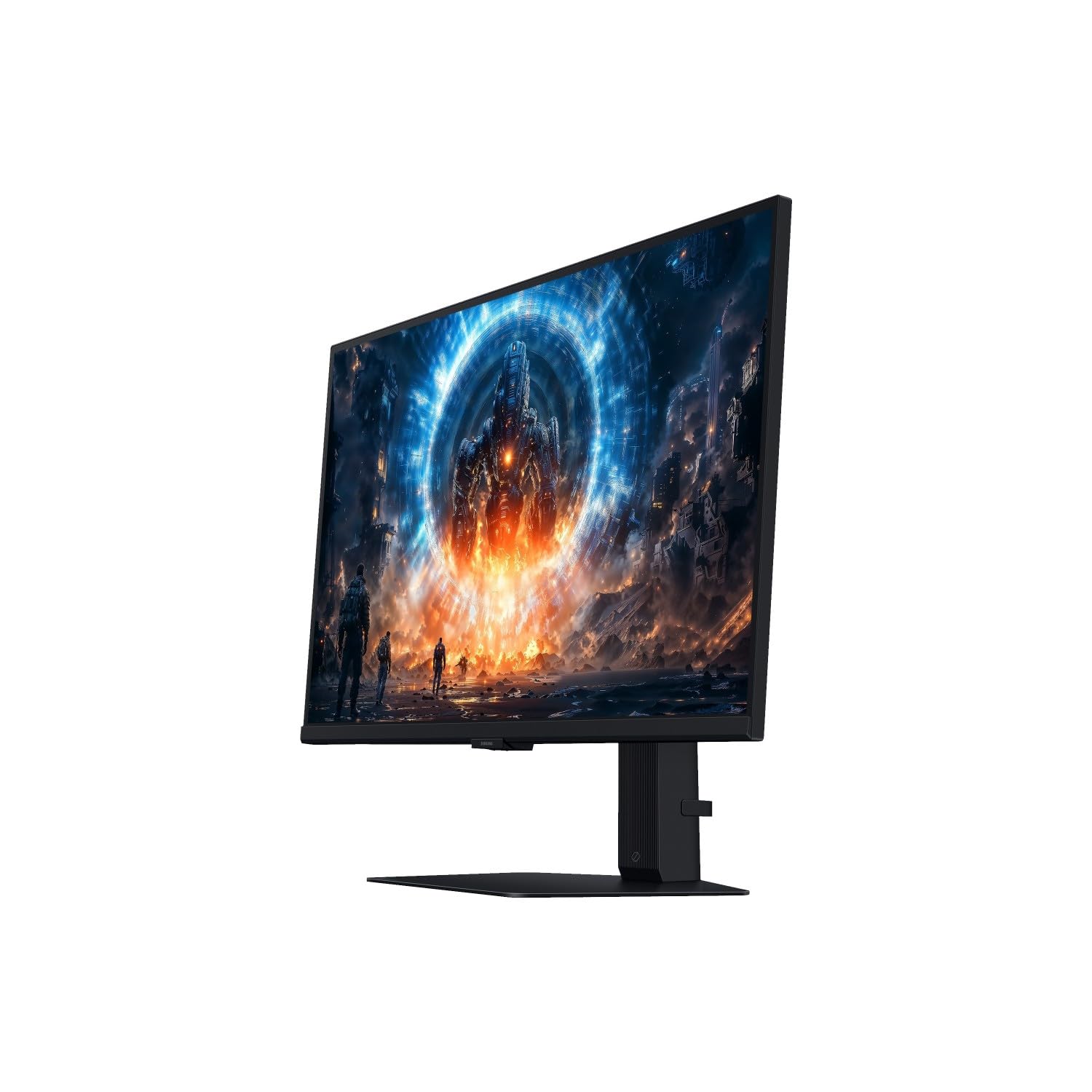 Samsung Écran Odyssey G6 - G60F 27'', 350Hz, Dalle IPS, QHD (2560 x 1440), 1ms (GTG), 1000:1, Inclinable, Orientable, Pivotable, Ajustable en hauteur, HDMI (2.1), Display Port (1.4), G-SYNC Compatible