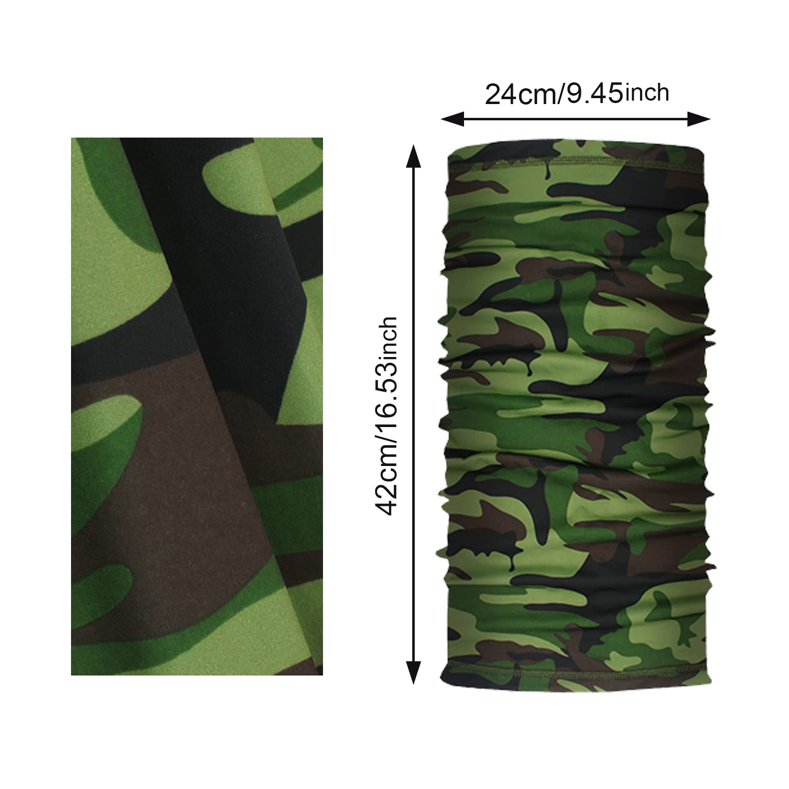 Neck Gaiter-4pack Classico Uomo