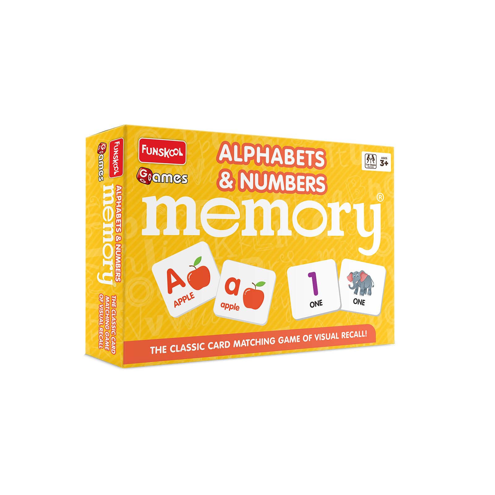 See full amazon price history chart for Funskool Games Memory Alphabets And Nos, Educational matching picture game for children, Family Games, Strategy Board Games, Toys for Kids, 1 or more players, 3 years and Above, Multicolour Funskool Games Memory Alphabets And Nos, Educational matching picture game for children, Family Games, Strategy Board Games, Toys for Kids, 1 or more players, 3 years and Above, Multicolour (B009REPJFQ) Amazon Price History, Amazon Price Tracker