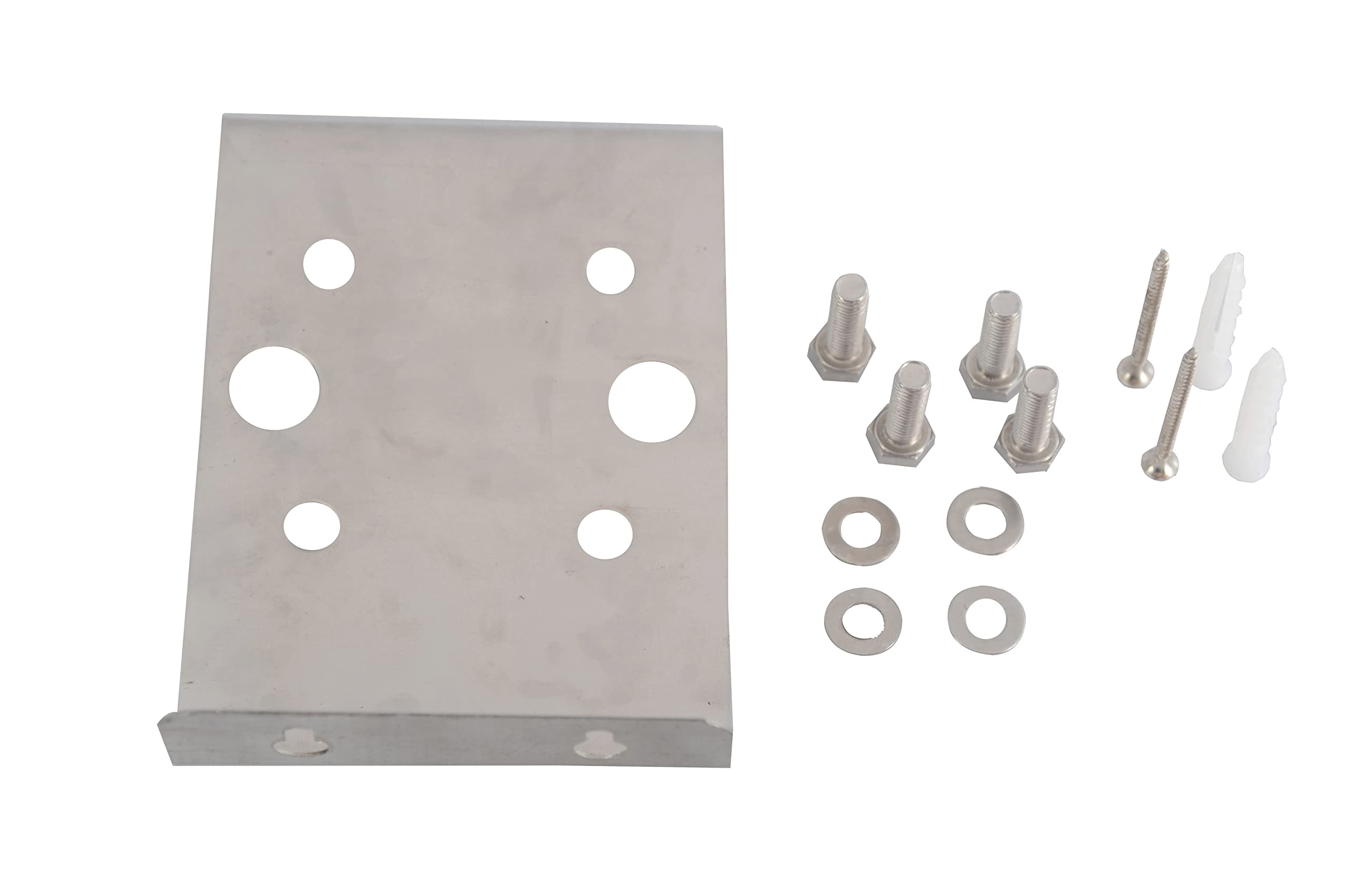 RiverSoft MP-20 Mounting Plate for 20 inch Big Blue housing Filters (Chrome, Pack of 1)-image-48