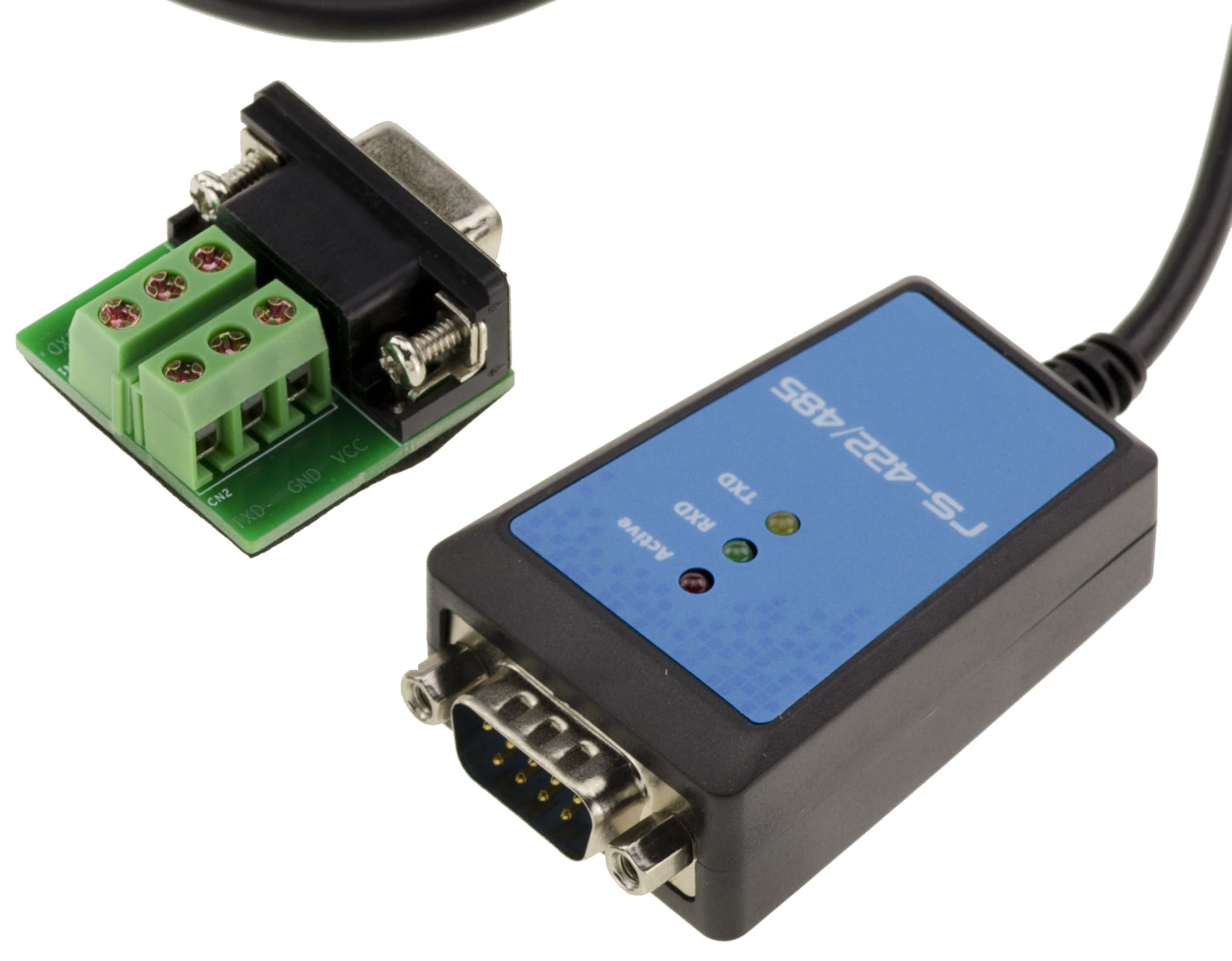 KALEA-INFORMATIQUE Konwerter USB na RS422 RS485 z chipsetem FTDI FT232. Kabel o długości 1,8 m z zabezpieczeniem magnetycznym