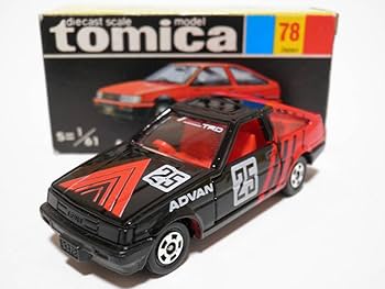トミカ カローラレビン AE86【日本製】 Amazon.co.jp: トミカ 78-4 AE86 カローラ レビン ADVAN K-two