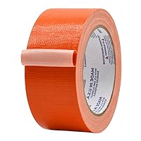 Vista 21 de MAT - Cinta adhesiva negra de grado industrial, 2 pulgadas x 60 pies, impermeable, resistente a los rayos UV para manualidades, mejoras del hogar