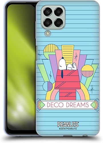Miniatura 79 de Head Case Designs Funda de gel suave con licencia oficial de Peanuts House Snoopy Deco Dreams compatible con Samsung Galaxy S23 5G Casa,Blue