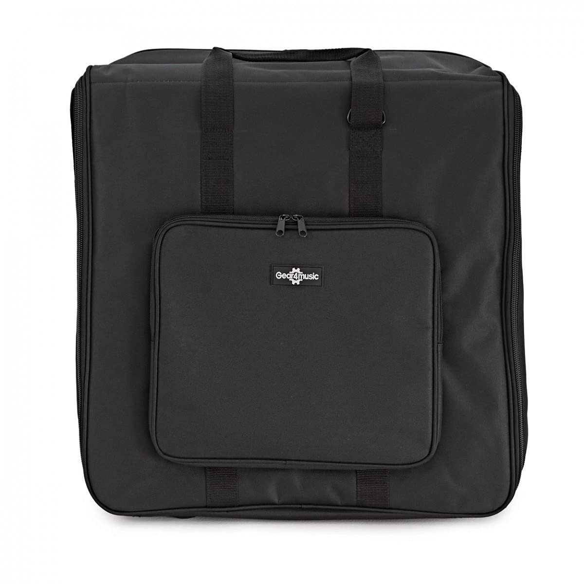 Borsa imbottita per mixer da studio con tracolla di Gear4music 49x50.5cm | Cinghie interne prevengono i movimenti, zip resistenti, struttura leggera in poliestere, tasca accessori inclusa