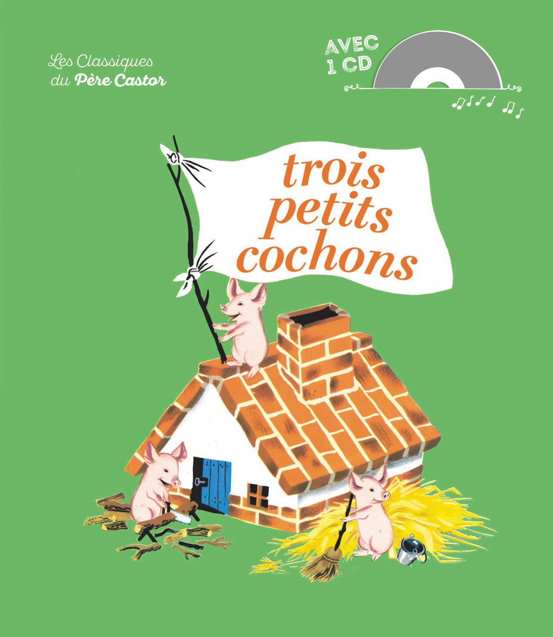 Trois petits cochons Book+CD