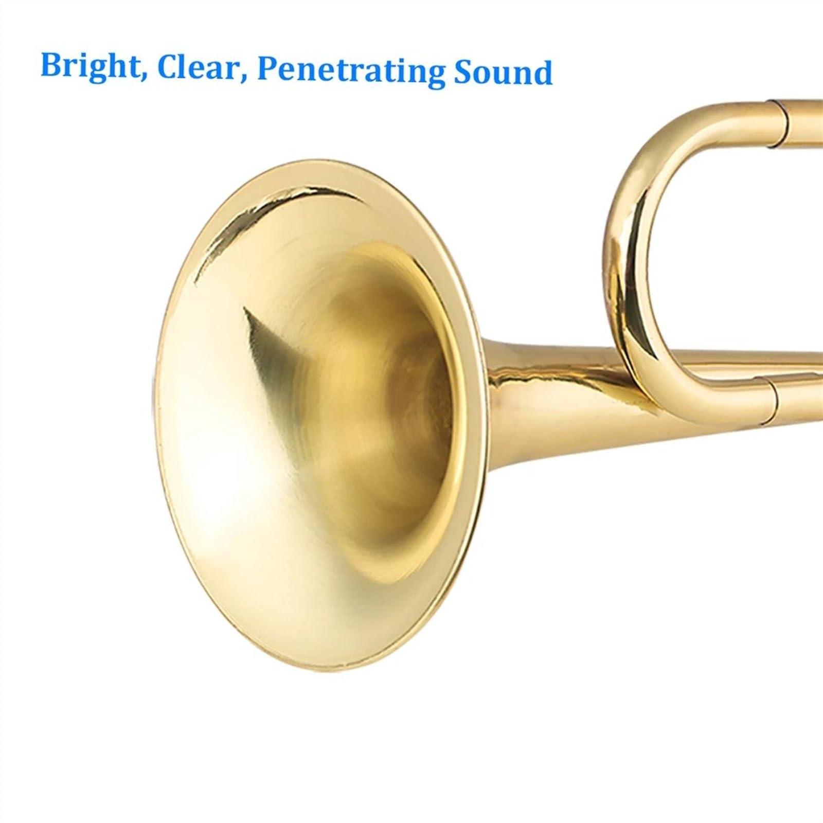 Standard Trompeten Messing C Bugle Call Vergoldete Trompete Horn Für Anfänger Professionelle Gold Trompete