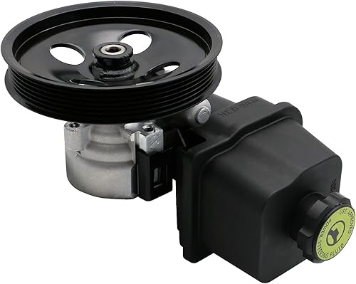 Chefull Conjunto de bomba de dirección asistida con depósito de polea para 2004-2007 para Buick Rainier 2002-2006 para Chevrolet Trailblazer EXT