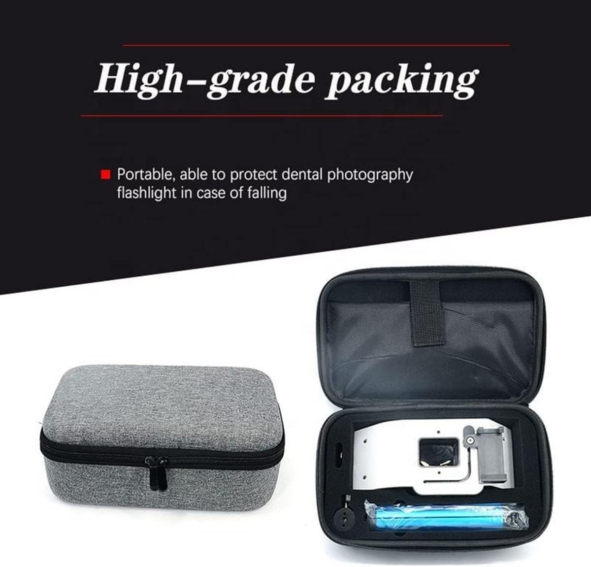 Support de Lampe LED for Appareil Photo Dentaire Portable, Support Mobile et éclairage for Appareil Photo Dentaire Mobile