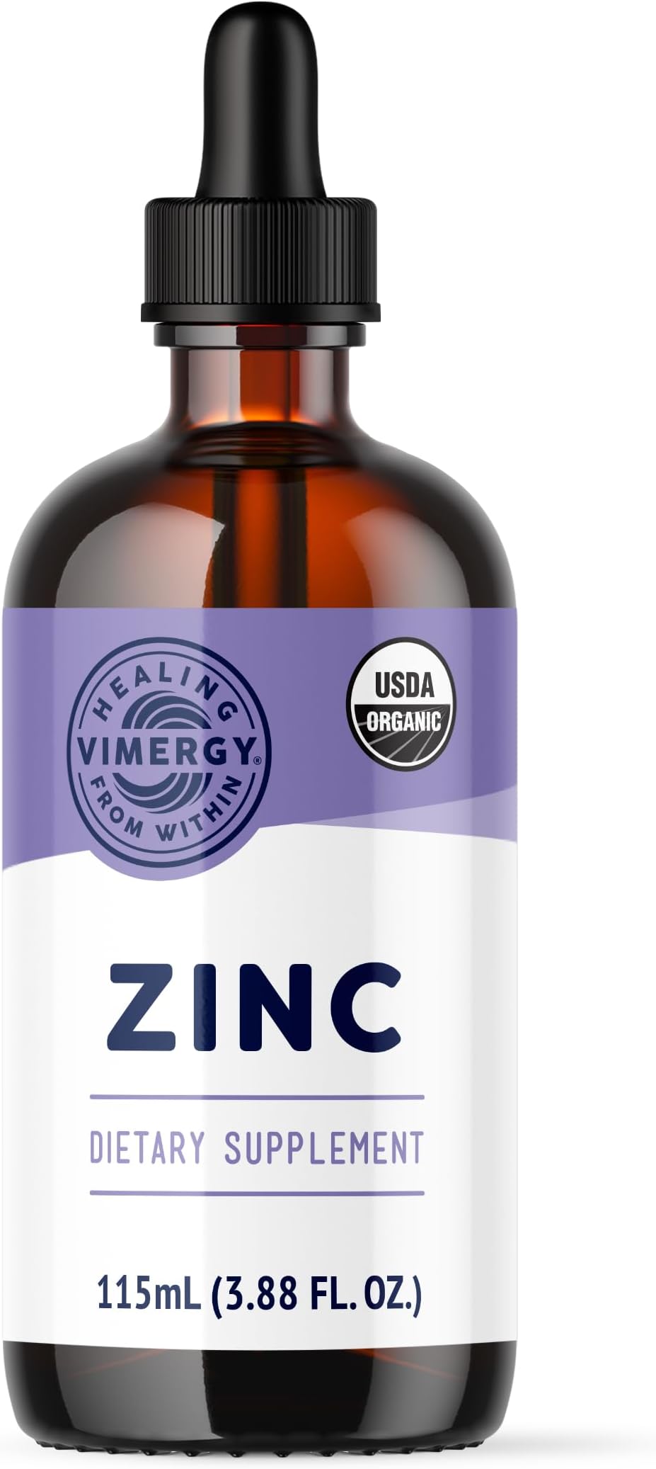 Vimergy USDA Organic Zinc (115 ml)