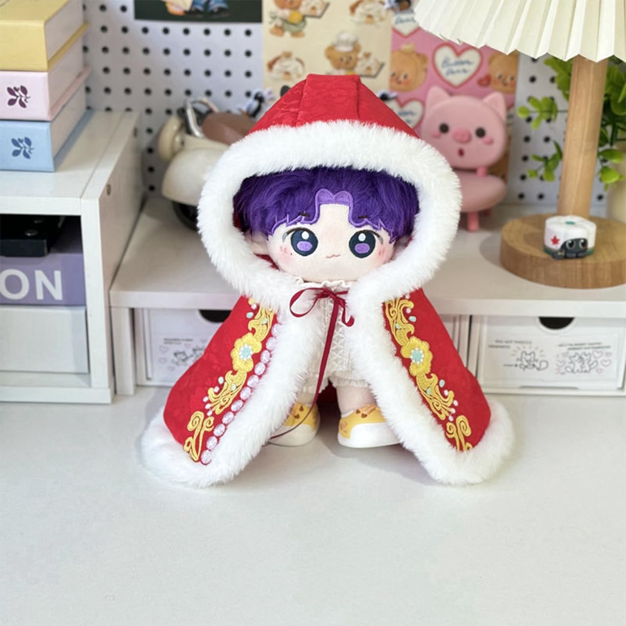 Amazon.co.jp: [Queen-b] ぬいぐるみ 着せ替え 王様 マント ぬい服 服