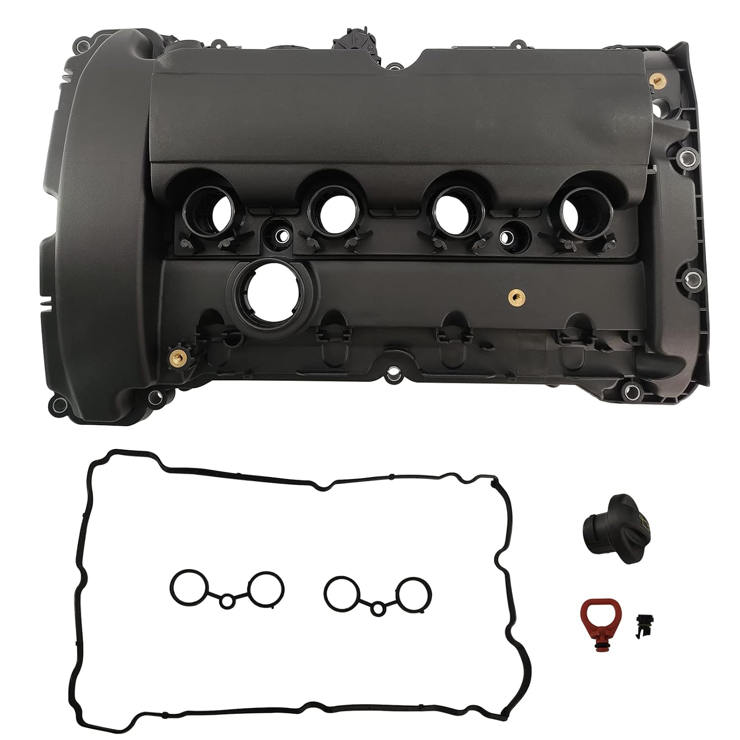 Zestaw uszczelek pokrywy kołyski silnika krzywkowego kompatybilny z Mini Cooper R55 R56 R57 R58 R59 1.6T 11127646555