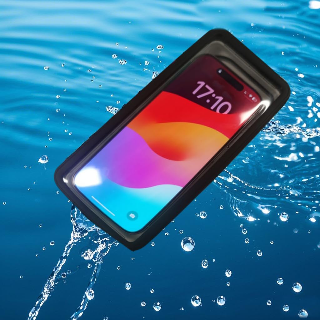 Universal Waterproof Phone Case for 6.9 Inch, Shockproof Touch Screen Pouch Ideal for Summer Beach, Rainy Day, Diving/Swimming, All Models Compatible