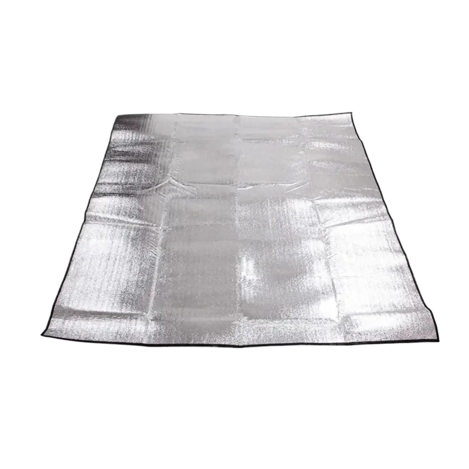 Tappetino da campeggio isolante, coperta leggera in schiuma termica per esterni, ideale per picnic e avventure in spiaggia, design in alluminio