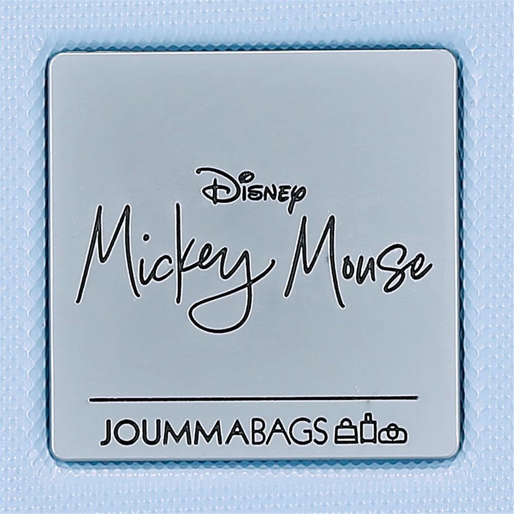 Disney Mickey Crazy Trip Walizka kabinowa niebieska 36 x 55 x 20 cm sztywny 2,5 kg zamek TSA ABS 2,5 kg 39,6 l bagaż podręczny, Niebieski, Talla única, walizka kabinowa